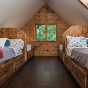 workshop-on-site-cabin-built-ins-beds-wall-finished